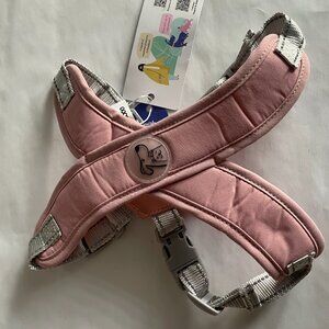 Pink Padded Dog Harness